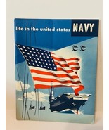 WW2 Recruiting Journal Pamphlet Home Front WWII Navy Aircraft Carrier Fl... - £31.28 GBP