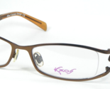 KaOS 180 Col. C1 Brown-Bronze Occhiali da Sole Metallo Telaio 52-17-135m... - $57.97