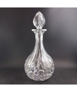 Gorham Crystal Decanter &quot;Lady Anne&quot; Heavy Czech Cut Glass 12.5&quot; Mint - £35.10 GBP