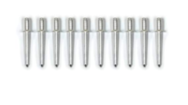 1968-1982 Corvette Rivet Kit T Top Molding 10 Pieces - $16.78