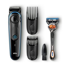 Braun Beard Trimmer for Men with Gillette Fusion ProGlide Razor BT3040, Black/Bl - $95.00