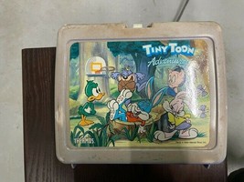 Tiny Toon Adventures Plastic Lunch Box With Thermos - $20.99