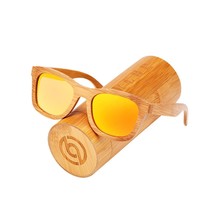 Retro Men Sun Glasses Women Polarized Sunglasses Bamboo Handmade Wood Su... - £30.25 GBP