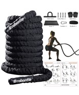 Battle Rope 30Ft Battle Rope For Exercise Workout Rope Exercise Rope Bat... - $100.99