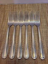 Pfaltzgraff Allure Dinner Forks Lot of 5 - £8.96 GBP