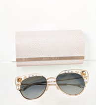 Brand New Authentic Jimmy Choo Sunglasses Audrey /S REJFQ Crystal/Gold Frame - £157.77 GBP