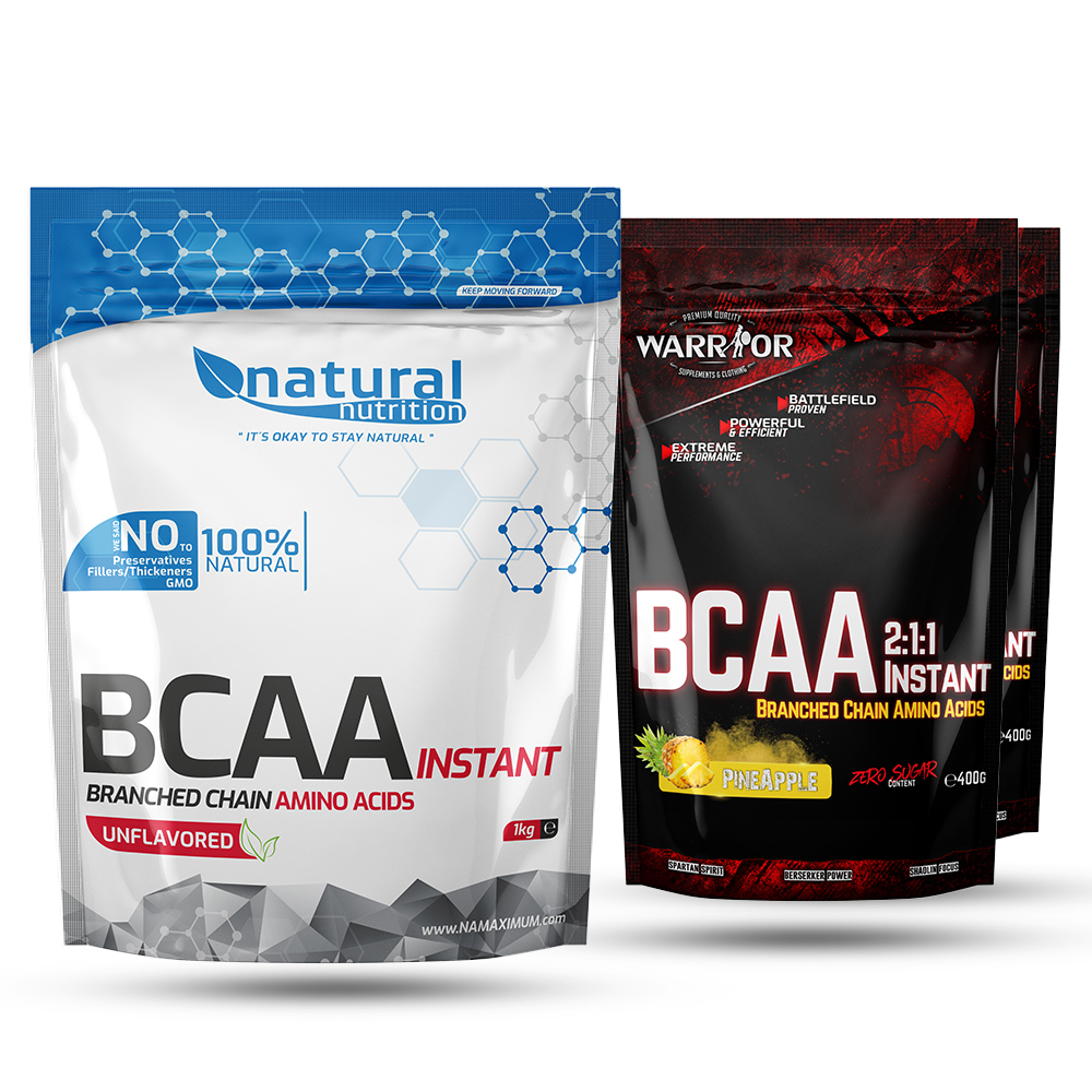 Natural Nutrition BCAA Instant 100% Natural unflavored-400g packing top quality - $24.95
