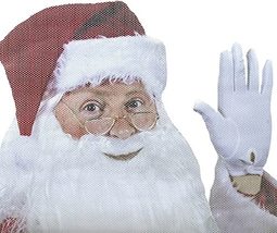 Thumbs Up UK Ride with Santa, Car Window Cling (Left) - €11,84 EUR