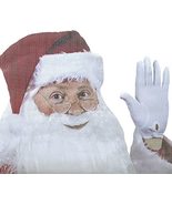 Thumbs Up UK Ride with Santa, Car Window Cling (Left) - $13.86