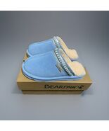 Bearpaw Womens TANYA Suede Embellished Slipper Mule BLUE Size 9 - $729.17 MXN
