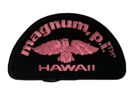 Lmh Patch Badge Magnum Pi Tom Selleck Tv Crime Show Hawaii 1980-1988 4.5&quot; Pink - £30.16 GBP
