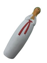 Ceramic Cone Incense Burner Figurine Female Figure European - $351.27 MXN