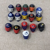 Franklin NHL Mini Hockey Goalie Masks Helmets Lot of 16 Teams Hockey Col... - $13.09