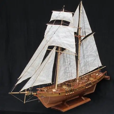 Play Scale 1/96 ClAics Antique Ship Model Building Kits HARVEY 1847 Wooden Sailb - £61.81 GBP