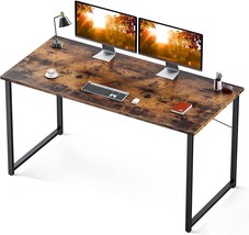 Coleshome 47 Inch Computer Desk, Modern Simple Style Desk for Home Office, Study - £108.35 GBP