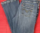 Levi&#39;s Jeans 515 Boot Cut Women&#39;s Sz 12 Mid-Rise Blue Zip Fly w/ 5 Pocke... - $17.70