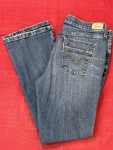 Levi&#39;s Jeans 515 Boot Cut Women&#39;s Sz 12 Mid-Rise Blue Zip Fly w/ 5 Pocke... - $17.70