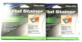 2 Count HomeRight Deck Pro 7 Inch Flat Stainer Fastest Easiest Way To Stain