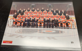 2015 Philadelphia Flyers Team Photo &amp; Scorecard vs. Ottawa Senators on back - £10.30 GBP