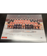 2015 Philadelphia Flyers Team Photo &amp; Scorecard vs. Ottawa Senators on back - £10.98 GBP
