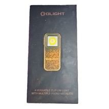 Olight Oclip Clip Light with Dual Light Sources USB-C Rechargeable (Copper) - £45.16 GBP