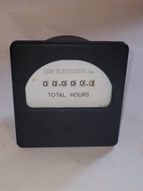 Westinghouse RH-37 Total Hours  Vtg Gauge  Black 120 Volts - $49.50
