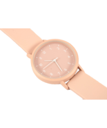 Unisex Adults Accutime Watch Pink Stainless Steel Case Japan Movt WORKS - €11,28 EUR