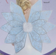 Ice Princess Snowflake Deluxe Wings costume accessory cosplay - £9.58 GBP