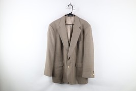 Vtg 90s Streetwear Mens 44S Worsted Wool Blend 2 Button Suit Coat Jacket... - $49.45