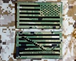 Infrared NWU Type III Reverse US Flag &amp; First Navy Jack Patch Set DEVGRU... - £35.08 GBP