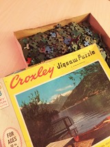 Vintage 50s Milton Bradley Croxley Jigsaw Puzzle- #4611 "A Day for Dreaming"  image 6