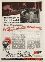 1946 Print Ad New Britain Machine Co. Hand Tools New Britain,Connecticut NAPA - £14.13 GBP