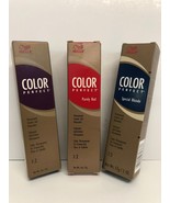 (Lot of 10 Tubes) Wella COLOR PERFECT Permanent Creme Gel Color &amp; TONERS... - £35.66 GBP