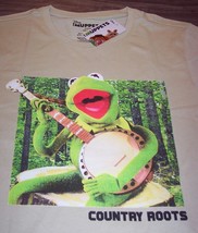 The Muppets KERMIT THE FROG Country Roots Banjo T-Shirt MENS MEDIUM NEW ... - £15.77 GBP