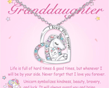 Lucky Unicorn Necklace to Girls, Gifts for Daughter Granddaughter Niece,... - $28.76