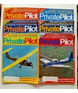 Private Pilot Magazine : Lot Of 6 : 1987 Mar Apr May Jul Aug Sep - $6.00
