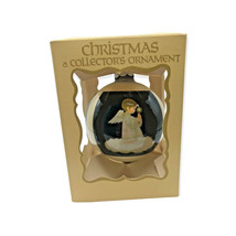 George Good Christmas Ornament 1970s Angel RARE Ball Vintage in Box USA Made - £22.04 GBP