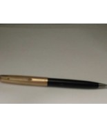 Parker 51 Mechanical Pencil Black Demi Size Gold Filled Top 1/10 12k - $27.44 CAD
