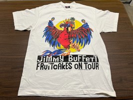 VTG 1994 Jimmy Buffett  &quot;Fruitcakes on Tour&quot; Men&#39;s White T-Shirt - Giant... - £39.10 GBP