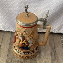Vintage Handmade Century Of Basketball Beer Mug Stein With Avon! - £23.03 GBP