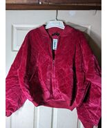 Liz Sport ladies medium cotton blend full zip jacket - $33.16