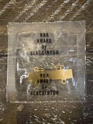 NRA Award By Blackington Small Pin - $49.38