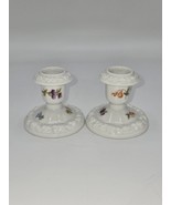Rosenthal Classic Rose Maria Porcelain Candle Holder Set - $420.01 MXN