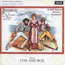 New Gilbert &amp; Sullivan Ruddigore / Cox &amp; Box Cd D&#39;oyly Carte Opera Oop Free S&amp;H! - £28.03 GBP