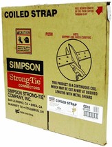 Simpson Strong Tie CS16 Coiled Strap - £207.73 GBP