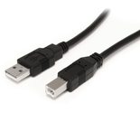 StarTech.com 9 m / 30 ft Active USB A to B Cable - M/M - Black USB 2.0 A... - £32.26 GBP+