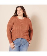 Amazon Essentials Womens Fisherman Cable Long-Sleeve Crewneck Sweater 5X... - $477.06 MXN