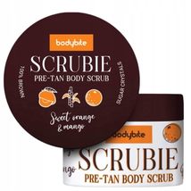 Bodybite SCRUBIE Organic Pre-Tan Body Scrub with Sweet Orange, Mango and Brown S - £15.56 GBP