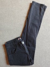 American Rag Cie Curvy Ankle Pants Juniors Size 3 S Gray Snakeskin Print Skinny - $21.78