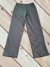 Greg Peters pleated Gray wool Slacks Sz 35 Inseam 34 Suit Pants great co... - £13.32 GBP
